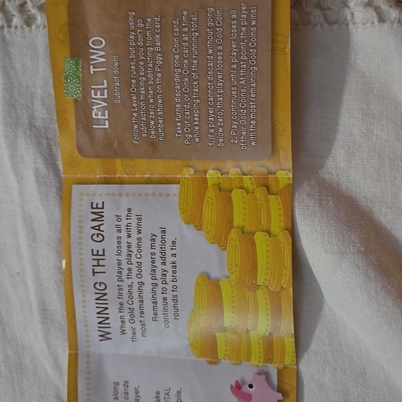 Hoyle Piggy Bank Card Game - Picture 5 of 7